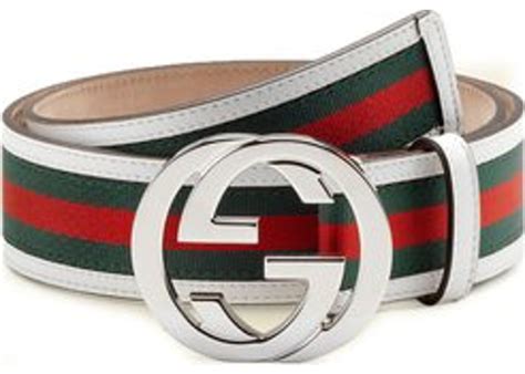 red and green leather gucci belt|white green red gucci belt.